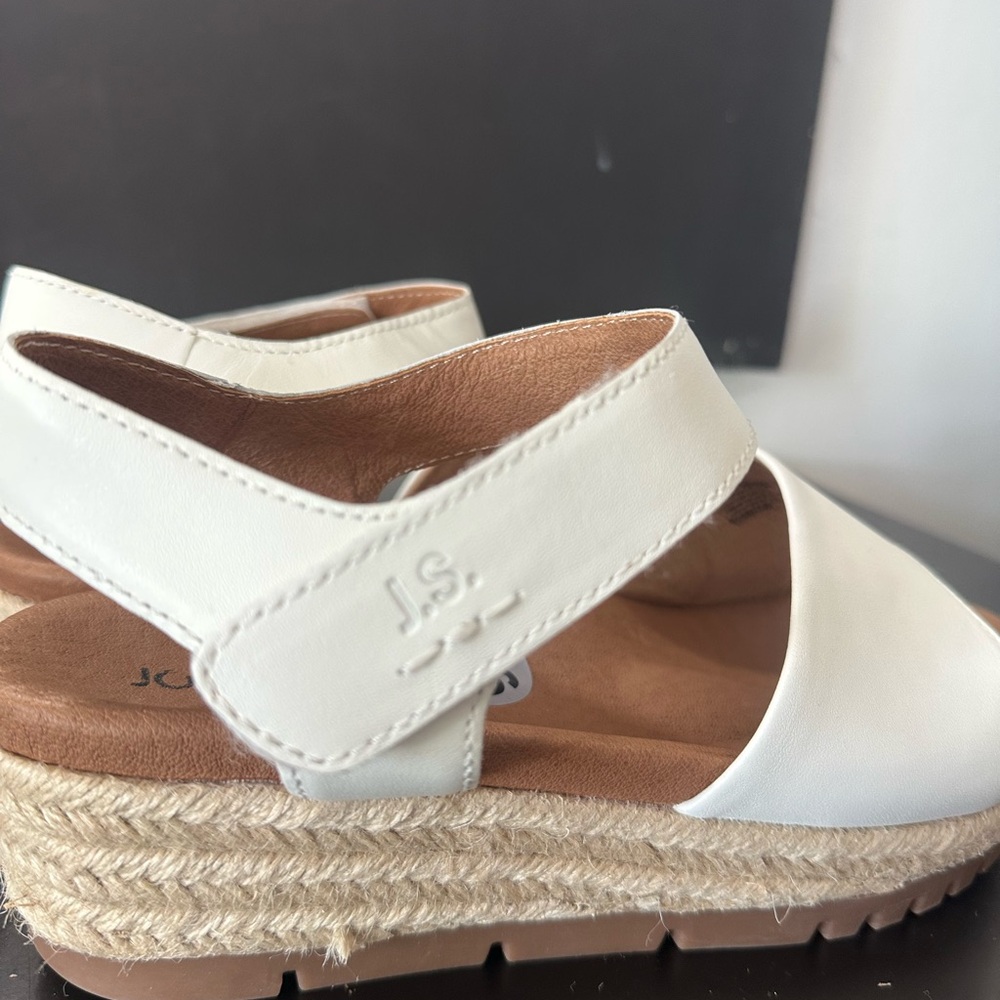 🆕Josef Seibel Miranda Espadrilles Wedges Leather Sandals - Picture 10 of 17